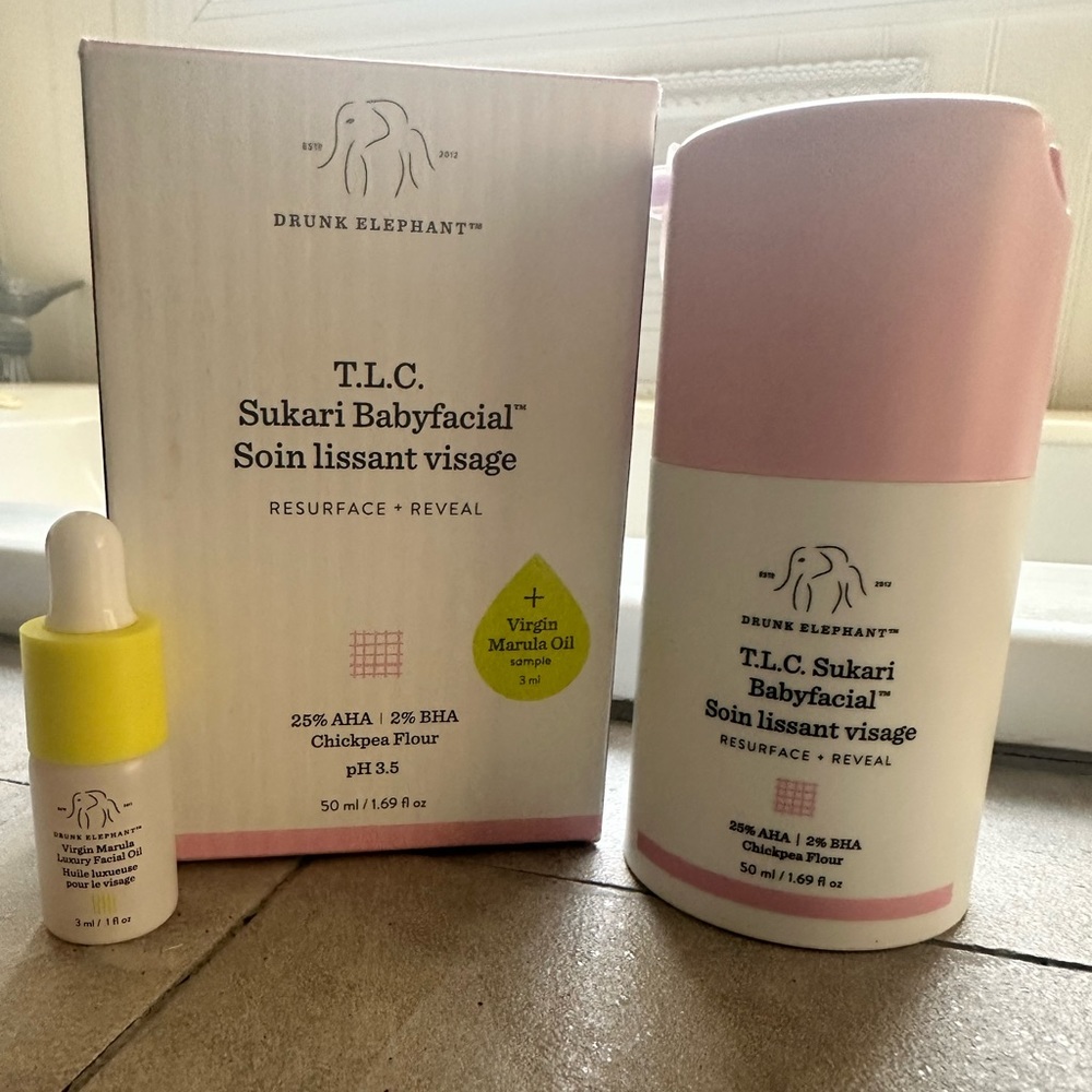 Drunk Elephant TLC Baby facial